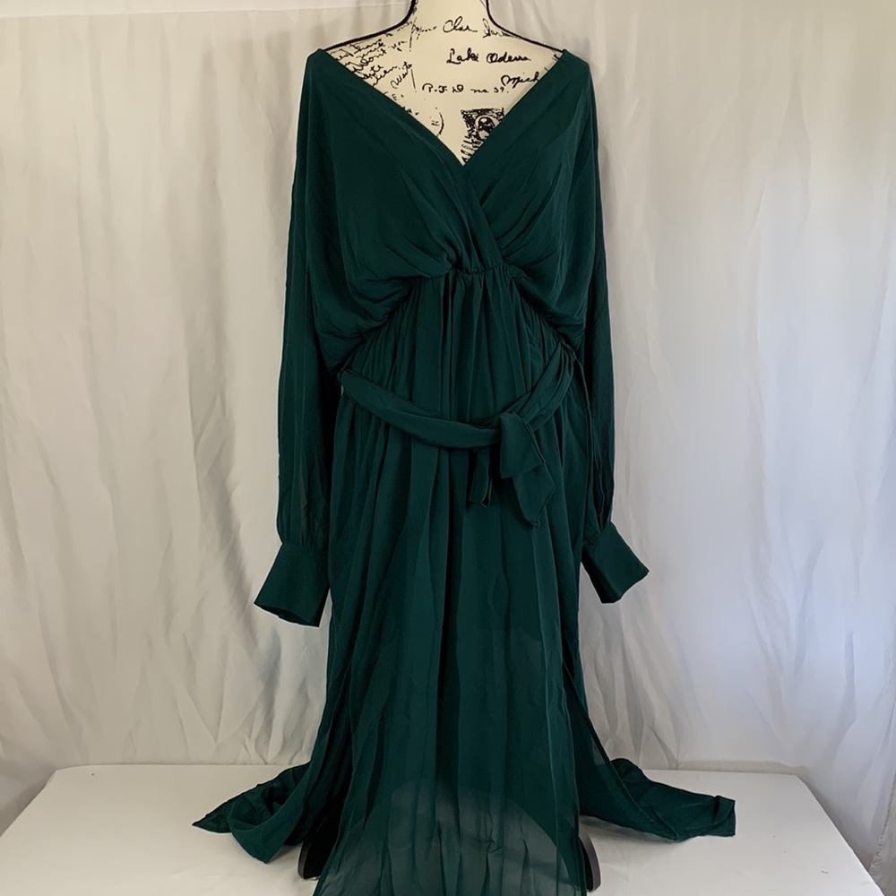 Baltic Born Regal Green Maxi Dress NWOT - Picture 5 of 11
